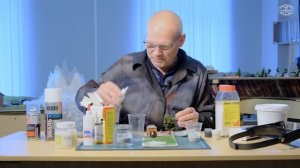 Техники имитации снега на макете. Уроки железнодорожного моделизма.