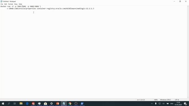 How to start WebLogic Server in Docker Container смотреть онлайн