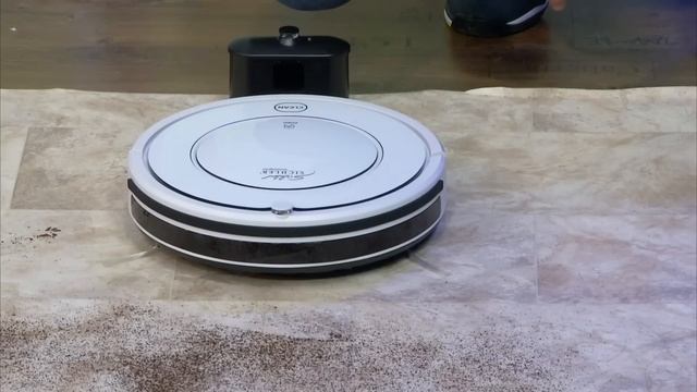 Sichler Reinigungs-/Staubsauger-Roboter PCR-1550M, M.Wischtuch-Aufsatz