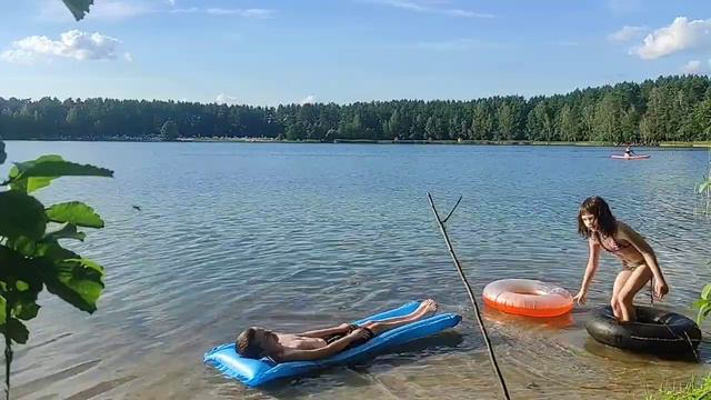 ОТДЫХАЕМ! Далой дачу пора отдохнуть с палатками на Озере Белом) Долгожданная поездка.(Часть1) смотреть онлайн