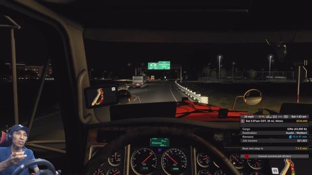 American Truck Simulator | Cruising Texas | WOT Event: Christmas Reflections #62 смотреть онлайн