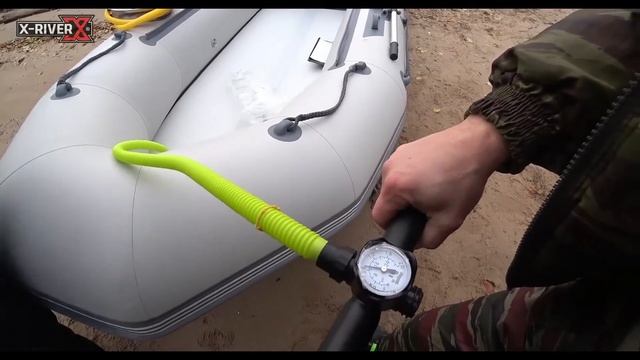 Технический обзор новой лодки X-RIVER Rocky 355 с дном Airdeck НДВД смотреть онлайн