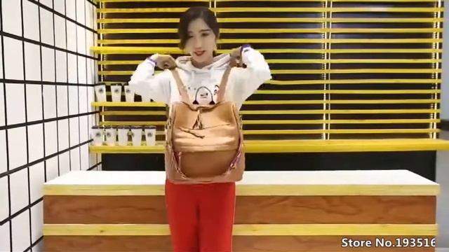 ⚡?? Женский большой рюкзак из искусственной кожи в ретро стиле на Алиэкспресс смотреть онлайн