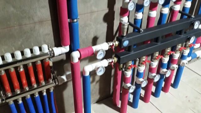 Демонстрация котельной на базе газовых котлов Ariston