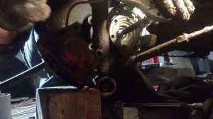 Замена заднего подшипника Opel omega b