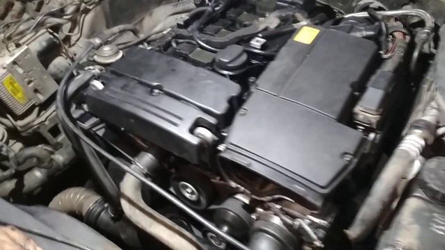 Mercedes Benz E200 Kompressor (W211) M271.941 (Ремонт ДВС) Первый запуск ч.2 смотреть онлайн