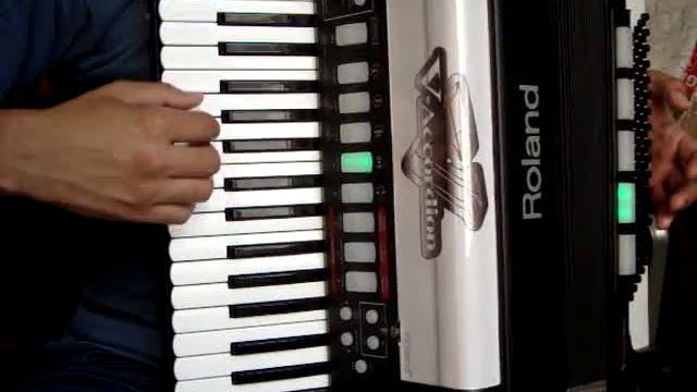 Prueba acordeón Digital Roland FR-2 PARTE 1 смотреть онлайн