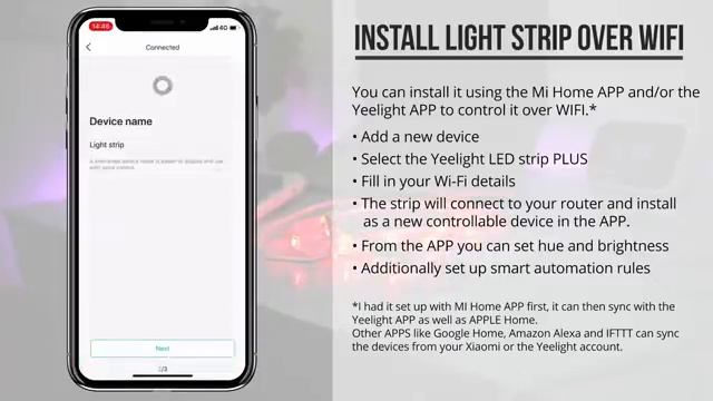 Yeelight LED With HOMEKIT Support? Aurora LED Light Strip - Full Review 2019 [Xiaomify]