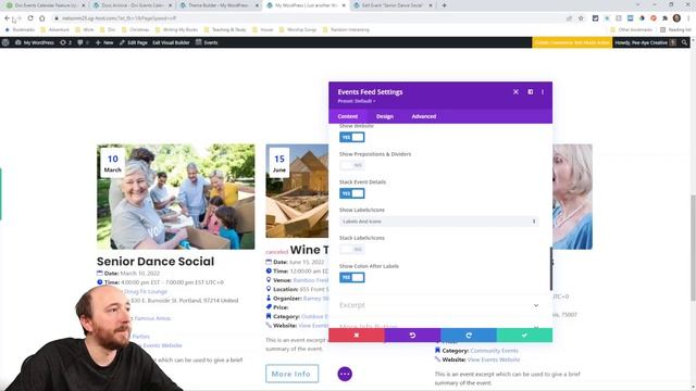 Divi Events Calendar Plugin Feature Update 2.3 смотреть онлайн