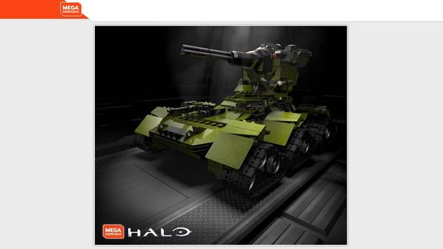 Mega Construx Halo 10th Anniversary 20 in 1 UNSC Scorpion Tank | 20 танков в одном наборе! смотреть онлайн