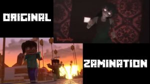 zamination vs original (zombie girl)