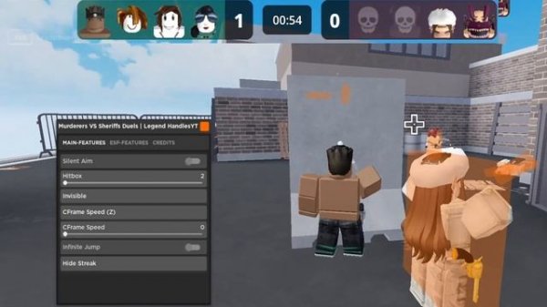 Roblox Murderer Vs Sheriff Duels | Esp + Auto Aim & More