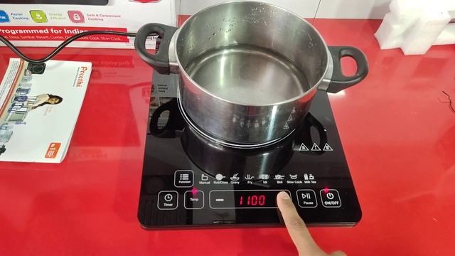 HOW TO OPRATE INDUCTION COOK TOP | PREETHI EXCEL Induction Stove Review | Electric stove смотреть онлайн