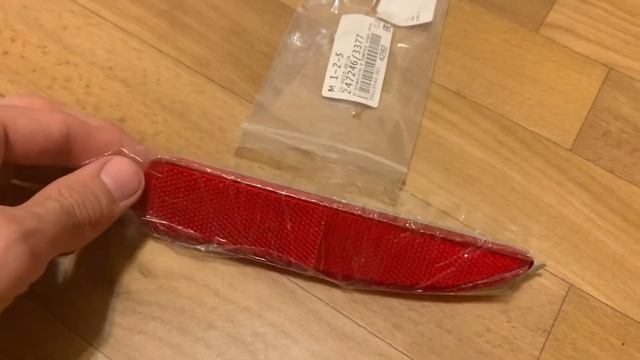 Отражатель в задний бампер Мазда 3 BK (фирма TYG) смотреть онлайн