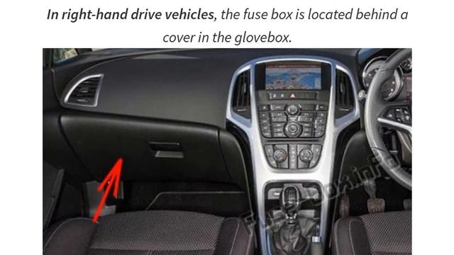 Fuse Layout Opel Cascada Vauxhall Cascada (2013-2019) смотреть онлайн