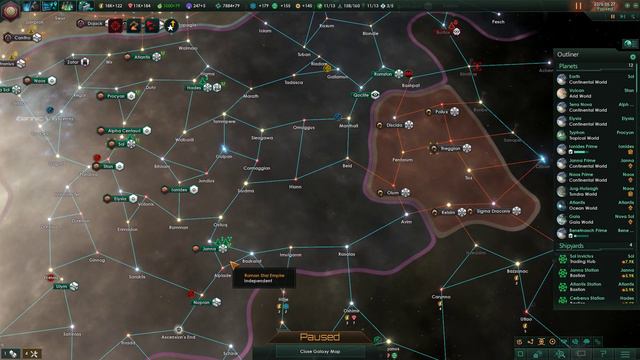Stellaris Apocalypse - Roman Star Empire #51 - Dragon Slayer смотреть онлайн
