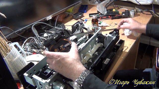 Тугой ход каретки принтера. Что делать? смотреть онлайн