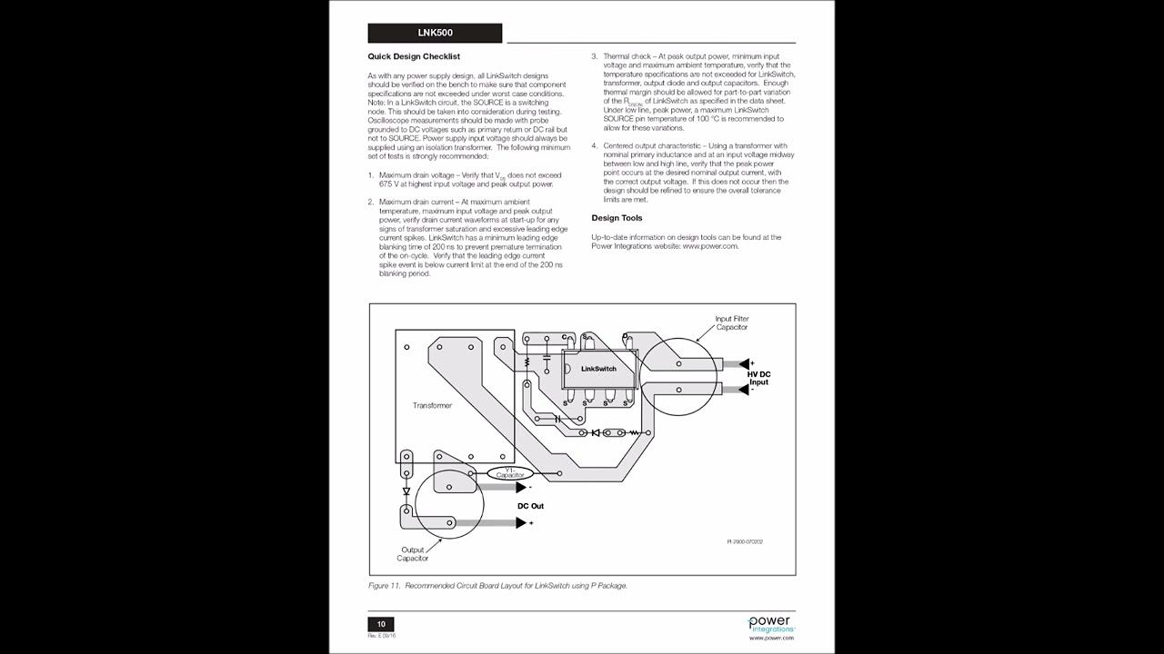 LNK500PN Datasheet