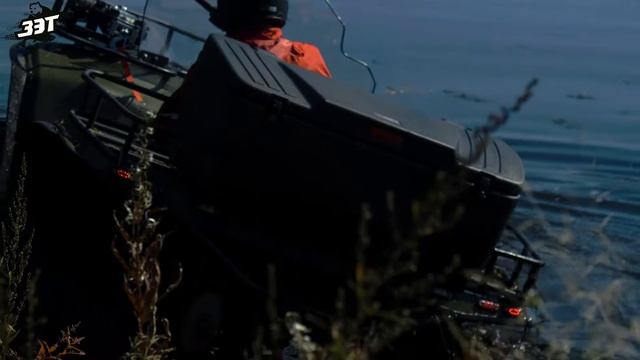 Тест драйв снегоболотохода ЗЭТ по воде Лето 2019 смотреть онлайн