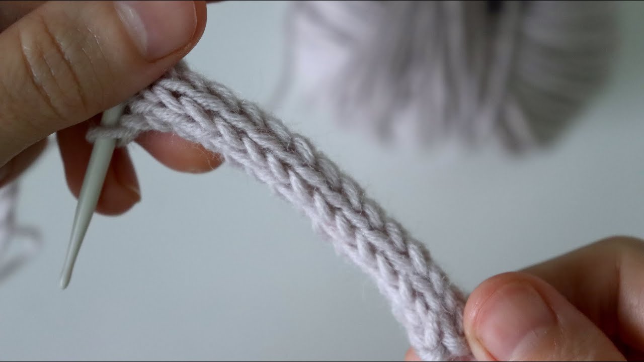 ЗАВЯЗКА СПИЦАМИ Только лицевые ряды смотреть онлайн