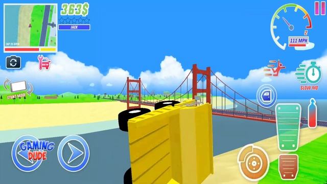 Dude Theft Wars Open World Sandbox - BELAZ TRUCK New Vehicle Tires Android Gameplay HD смотреть онлайн