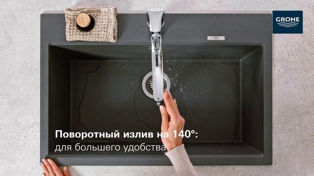 Смесители GROHE Eurosmart - обзор линейки смотреть онлайн