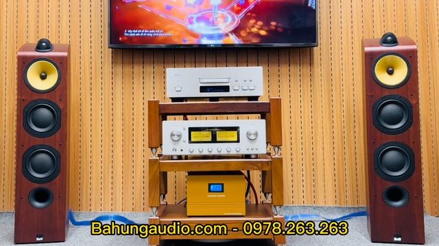 Test loa B&W 703, amply Luxman L-550A, Đầu Esoteric X-30 - quá hay và chất lượng смотреть онлайн