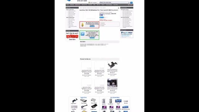 661 6178 Hard Drive 7200, 750 GB MacBook Pro 17 Inch Late 2011 MD311LL A 2 4 2 7 смотреть онлайн