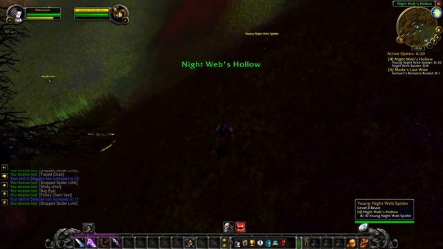 World of Warcraft: Classic Walkthrough (Undead Rogue Level 1-6) смотреть онлайн