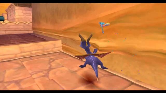 Spyro The Dragon 100% - Cliff Town (PS1) ◀1440p HD▶