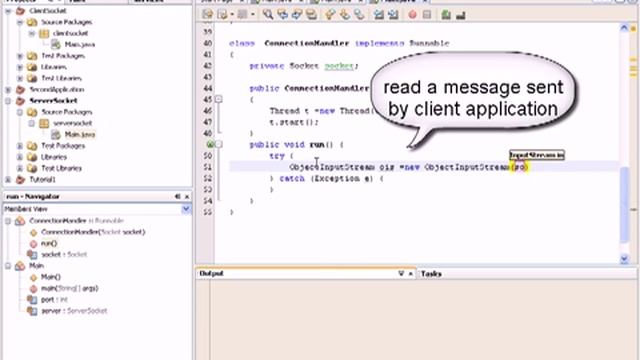 Java Network Programming Part 2 | Simple Client Server Example | Java Video Tutorials смотреть онлайн