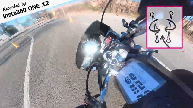 Moto Gymkhana Training-Japan[Lady's Racing Vlog/ Diary-2021/12/26] w/ Honda VTR250 by #Insta360 смотреть онлайн