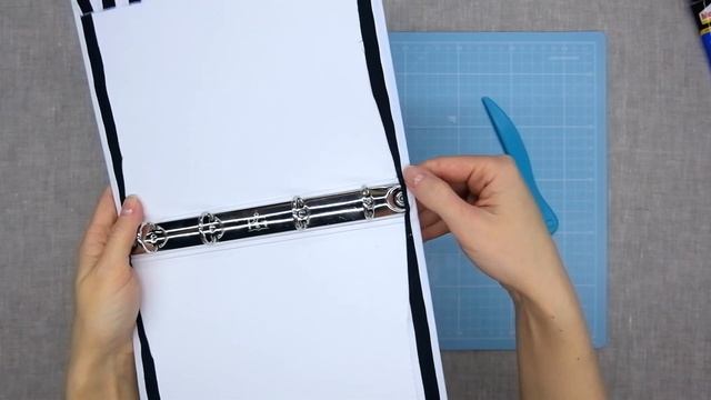 Скрапбукинг/мастер-класс: блокнот на скрытом кольцевом механизме, переделываем тетрадь. смотреть онлайн