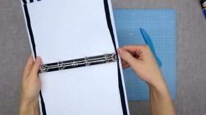 Скрапбукинг/мастер-класс: блокнот на скрытом кольцевом механизме, переделываем тетрадь.