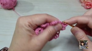 Очень красивая широкая кайма крючком* Мастеркласс*