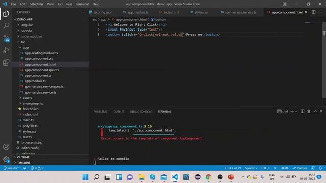 Angular Tutorial 11 | Template Reference Variable | Angular Tutorial for Beginners смотреть онлайн