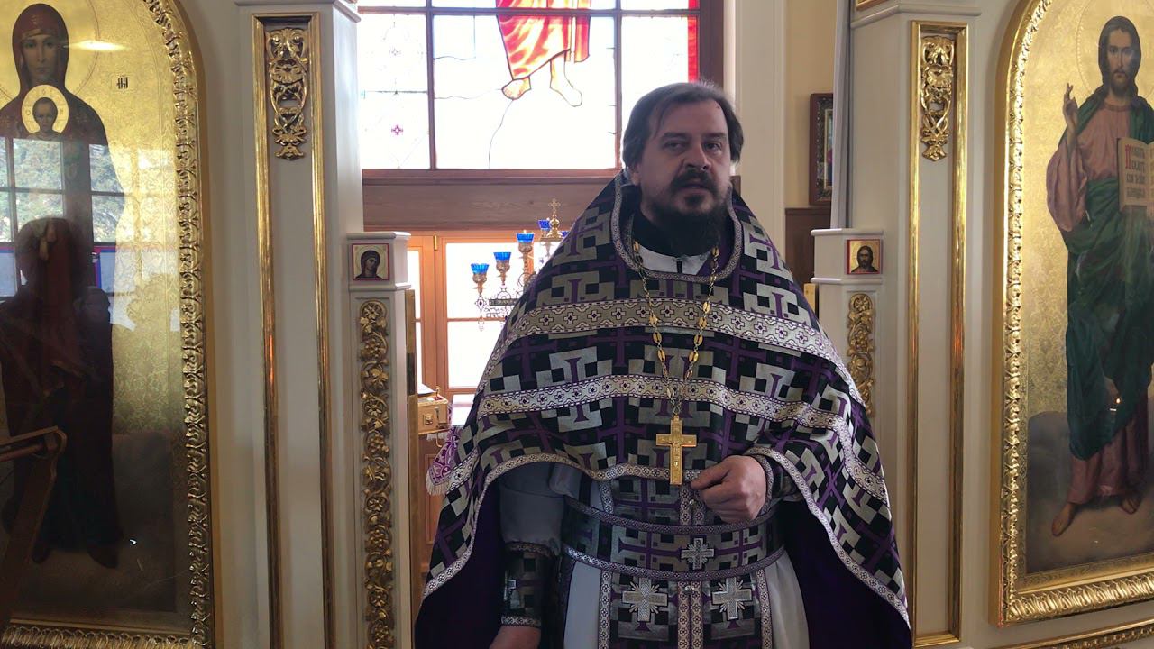 Проповедь в Неделю 5-ю Великого поста, прп. Марии Египетской. Священник Владимир Чебышев смотреть онлайн