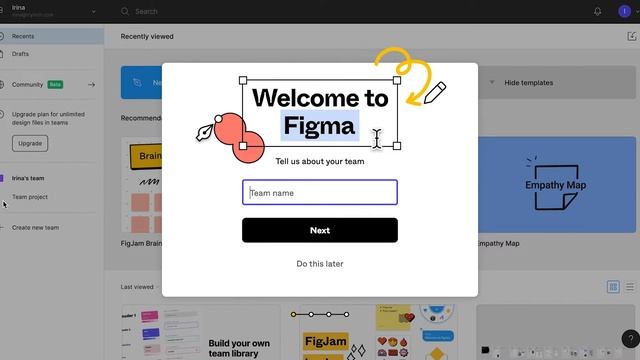 How to set up Figma account смотреть онлайн