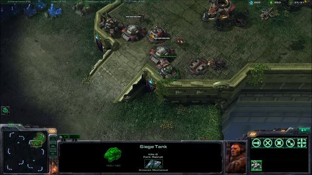 StarCraft 2 Ultra Textures Extreme Graphics 1v1 AI Hard 1080p смотреть онлайн