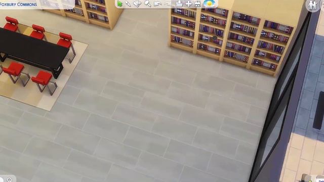 📚 FOXBURY UNIVERSITY COMMONS 🍎 // Sims 4 Speed Build // NoCC смотреть онлайн
