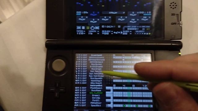 Rhythm Core Alpha 2 - chiptune style sequencer, Nintendo 3DSXL смотреть онлайн