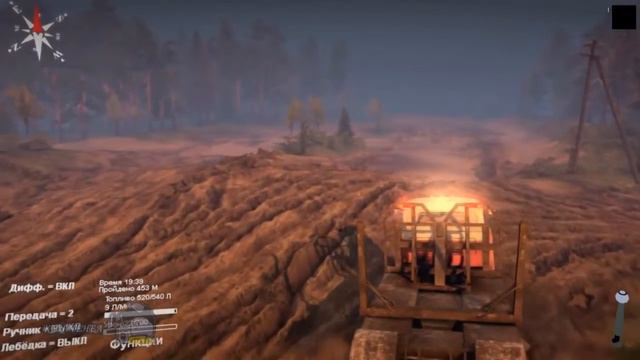 УРАЛ на бездорожье грузовые автомобили СССР и России в игре SpinTires 2015 смотреть онлайн