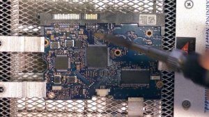 Замена SATA разъема на жестком диске.