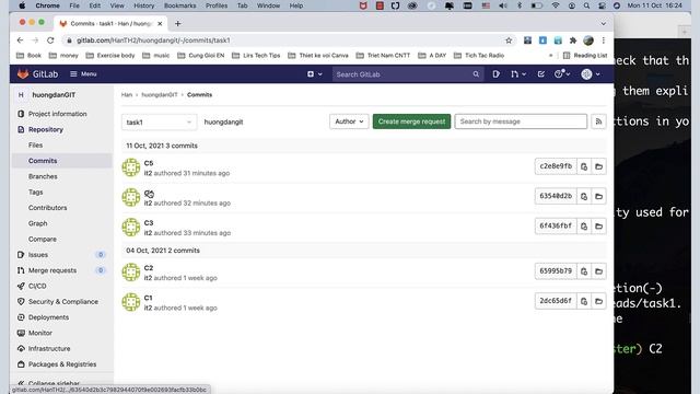 Git Terminal: Merge Multiple commits into 1 commit смотреть онлайн