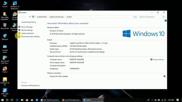 How to Install Java JDK(JAVA_HOME) on Windows 10 [English/Bangla] смотреть онлайн