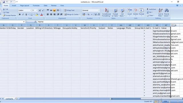 Extract All Contacts from Google Account or Gmail. Get All Email Ids in simple steps - Trick Gmail. смотреть онлайн