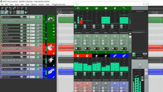 Direct Recording from Boss GT-1 to PC смотреть онлайн