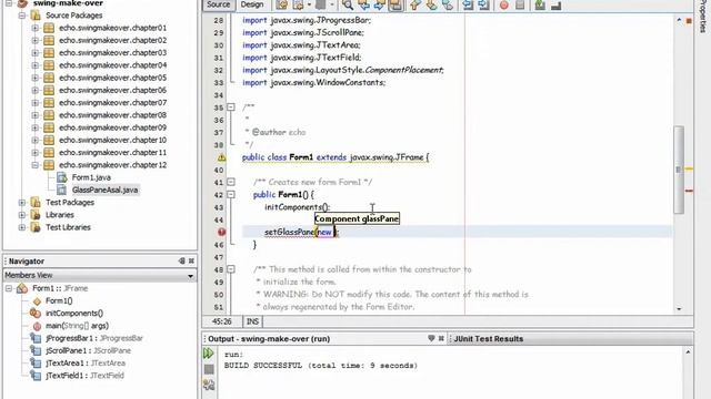 Java Swing Tutorial - netbean смотреть онлайн