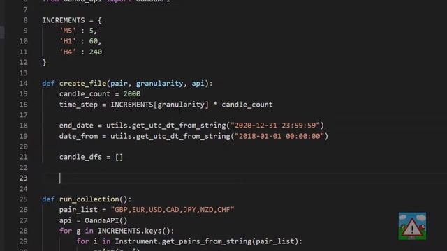 Forex bot & backtest system with Python #32 - Collecting more data - collection script (2) смотреть онлайн