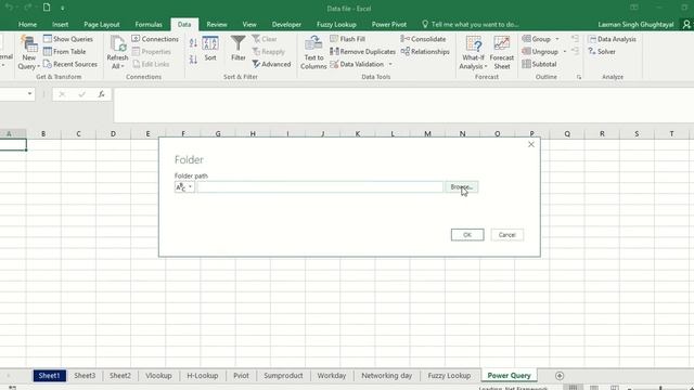 Power Query to merge multiple excel files- Excel Training смотреть онлайн